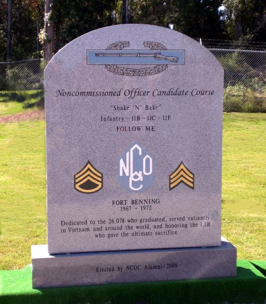 NCOC Memorial (Front)