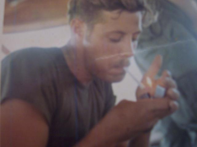 Sgt. Randy Parmley Lights One