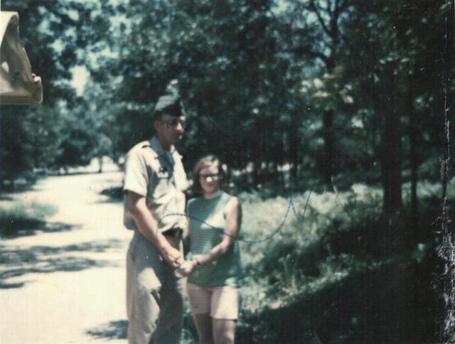 Glenn Green wife Clara 1970